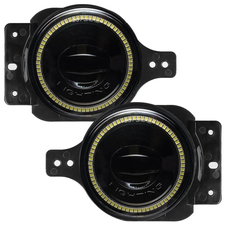Oracle Jeep Wrangler JL/Gladiator JT Sport High Performance W LED Fog Lights - White - Additional View 13