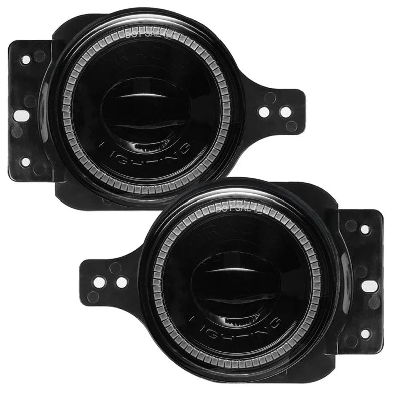 Oracle Jeep Wrangler JL/Gladiator JT Sport High Performance W LED Fog Lights - Blue - Additional View 10