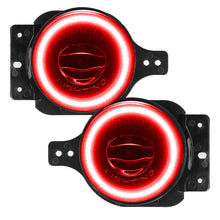 Load image into Gallery viewer, Oracle Jeep Wrangler JL/Gladiator JT Sport High Performance W LED Fog Lights - Red - Main Product View