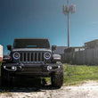 Load image into Gallery viewer, Oracle Jeep Wrangler JL/JT 7in. High Powered LED Headlights (Pair) - w/ BC1 Controller - Additional View 7