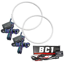 Load image into Gallery viewer, Oracle Jeep Wrangler JL/JT LED Surface Mount Headlight Halo Kit - w/ BC1 Controller - Main Product View
