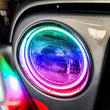 Load image into Gallery viewer, Oracle Jeep Wrangler TJ 97-06 LED Waterproof Halo Kit - ColorSHIFT - Side View