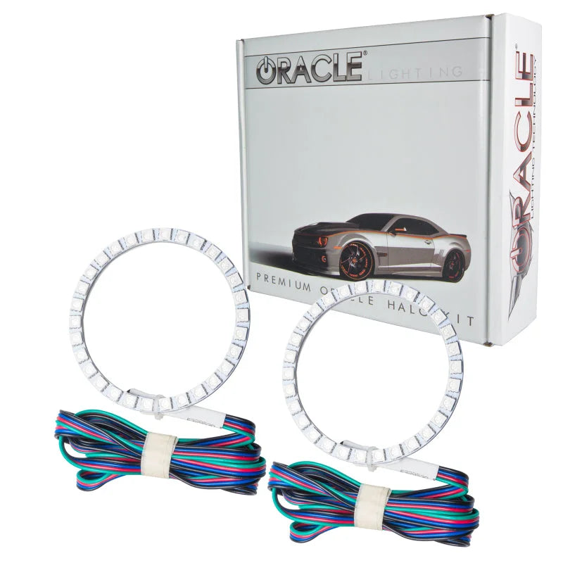 Oracle Kawasaki ZX-10R 06-10 LED Motorcycle Halo Kit - ColorSHIFT - Back View
