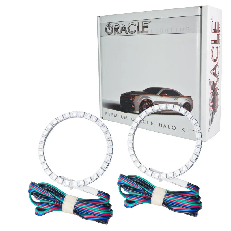 Oracle Kawasaki ZX-6R 07-09 LED Motorcycle Halo Kit - ColorSHIFT - Side View