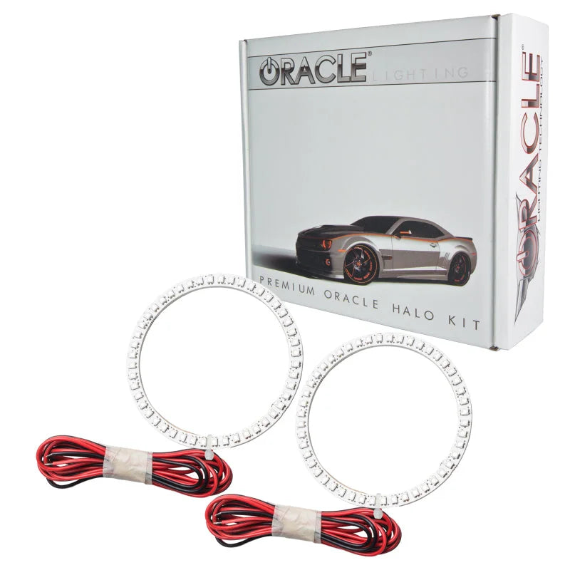 Oracle Kawasaki ZX-6R 07-09 LED Motorcycle Halo Kit - White - Side View