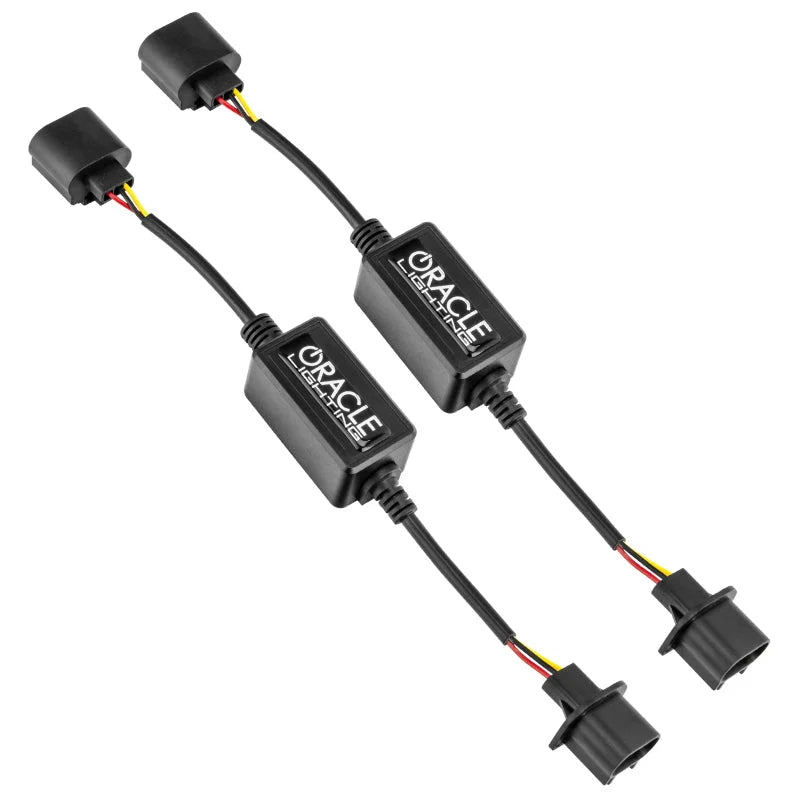 Oracle LED CANBUS Flicker-Free Adapters (Pair) - H13 - Side View