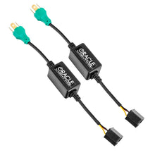 Load image into Gallery viewer, Oracle LED CANBUS Flicker-Free Adapters (Pair) - H4 - Main Product View