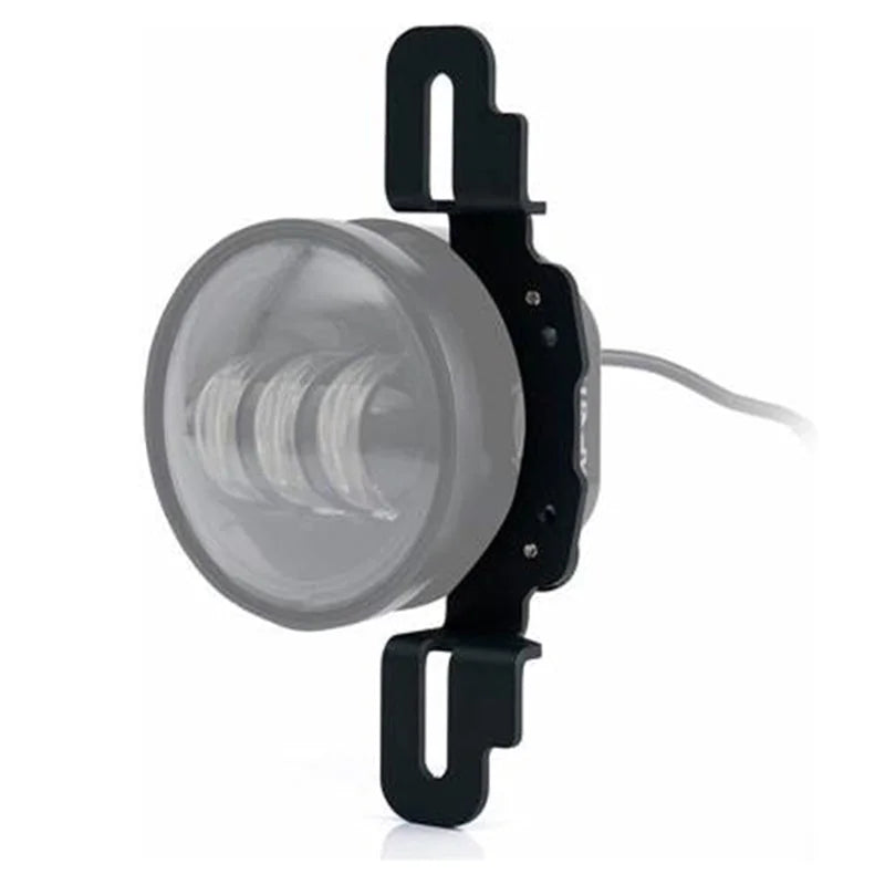 Oracle LED Fog Light Adapter Brackets for Steel Bumper Wrangler - Back View