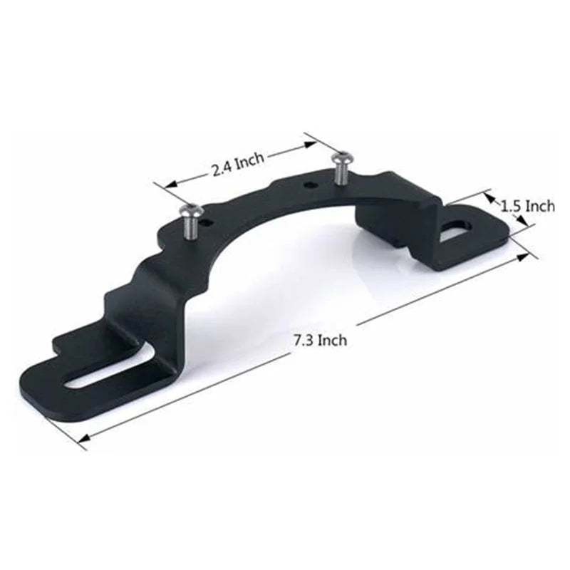 Oracle LED Fog Light Adapter Brackets for Steel Bumper Wrangler - Additional View 6