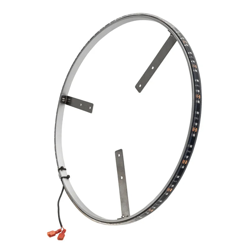 Oracle LED Illuminated Wheel Ring 3rd Brake Light - Red - Side View