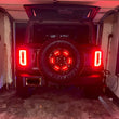 Load image into Gallery viewer, Oracle LED Illuminated Wheel Ring 3rd Brake Light - Red - Installation View