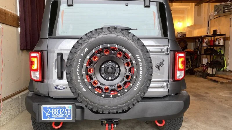 Oracle LED Illuminated Wheel Ring 3rd Brake Light - Red - Additional View 5