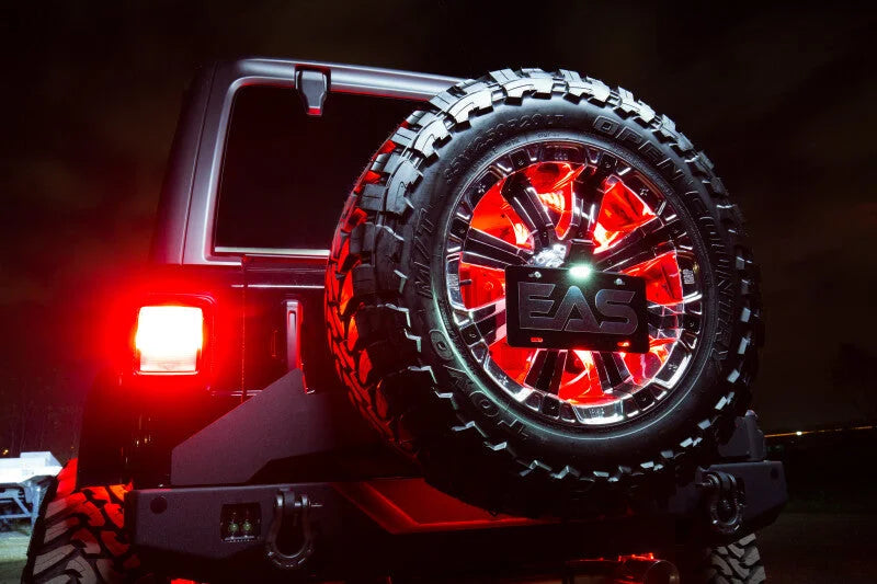 Oracle LED Illuminated Wheel Ring 3rd Brake Light - Red - Additional View 9