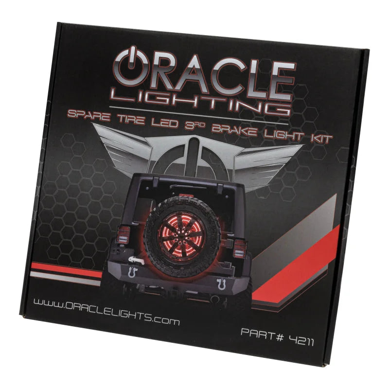 Oracle LED Illuminated Wheel Ring 3rd Brake Light - Red - Additional View 16