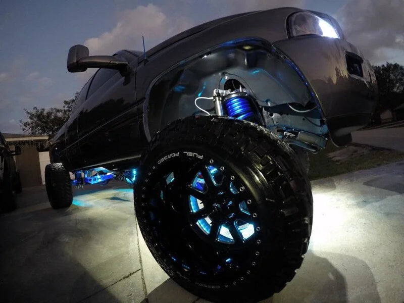 Oracle LED Illuminated Wheel Rings - ColorSHIFT - 15in. - ColorSHIFT No Remote - Additional View 5