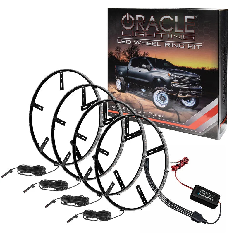 Oracle LED Illuminated Wheel Rings - ColorSHIFT Dynamic - ColorSHIFT - Dynamic - Main Product View