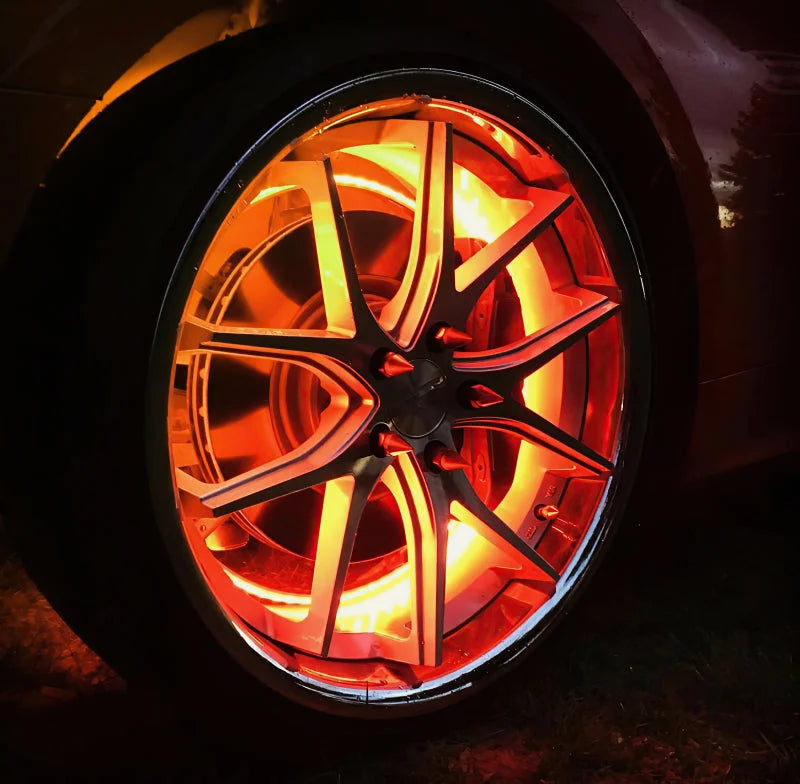 Oracle LED Illuminated Wheel Rings - ColorSHIFT Dynamic - ColorSHIFT - Dynamic - Additional View 8