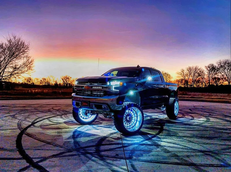 Oracle LED Illuminated Wheel Rings - ColorSHIFT No Remote - ColorSHIFT No Remote - Additional View 10