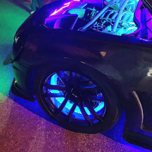 Load image into Gallery viewer, Oracle LED Illuminated Wheel Rings - ColorSHIFT No Remote - ColorSHIFT No Remote - Additional View 14
