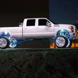 Load image into Gallery viewer, Oracle LED Illuminated Wheel Rings - Double LED - White - Installation View