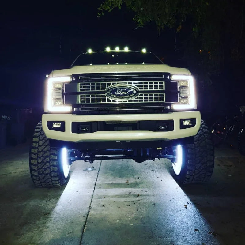 Oracle LED Illuminated Wheel Rings - White - Additional View 10