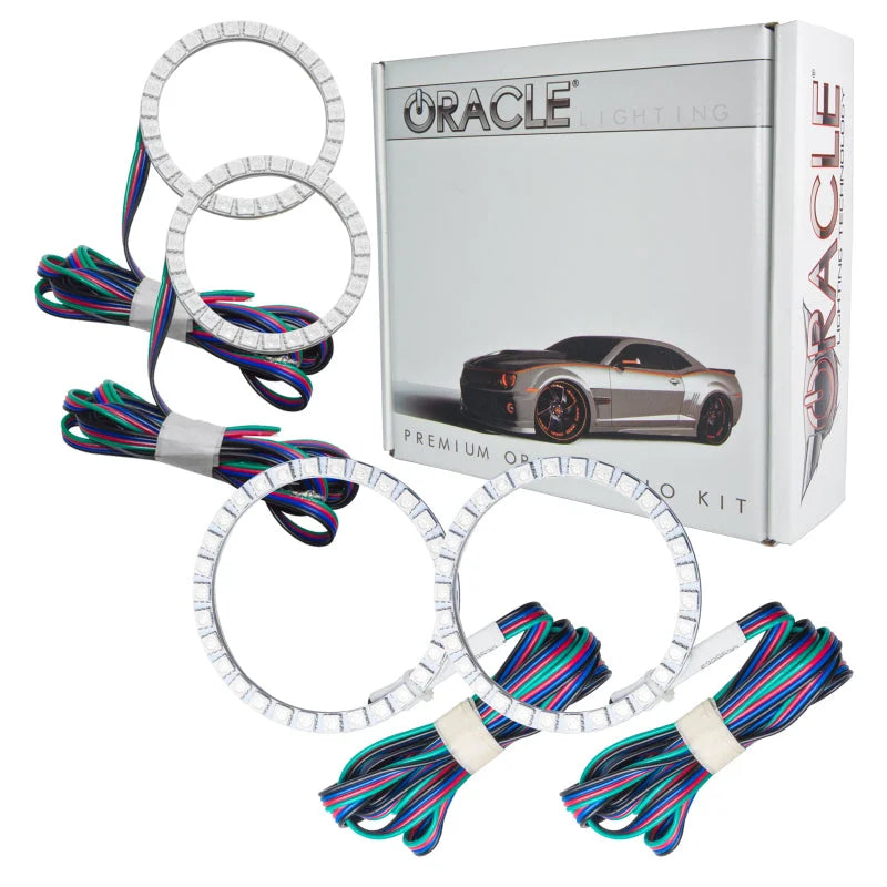 Oracle Lamborghini Gallardo 04-12 Halo Kit - ColorSHIFT w/ Simple Controller - Back View