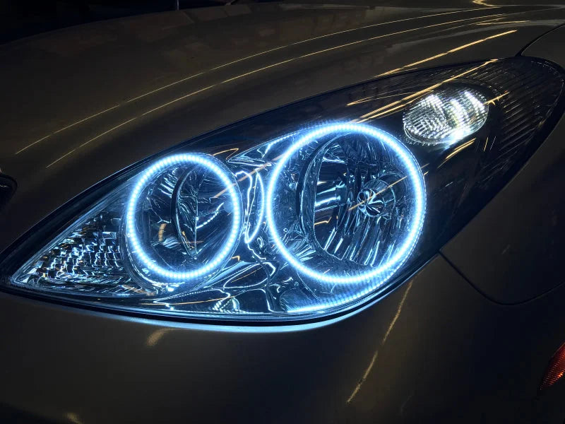 Oracle Lexus ES 300 02-04 LED Halo Kit - White - Side View