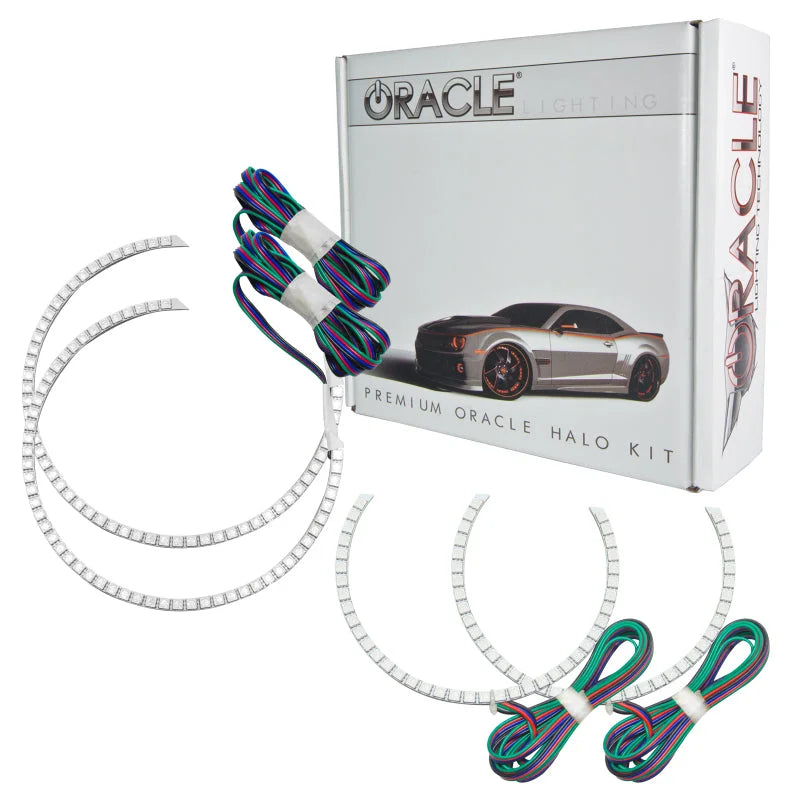 Oracle Lexus IS 300 01-05 Halo Kit - ColorSHIFT w/ Simple Controller - Back View
