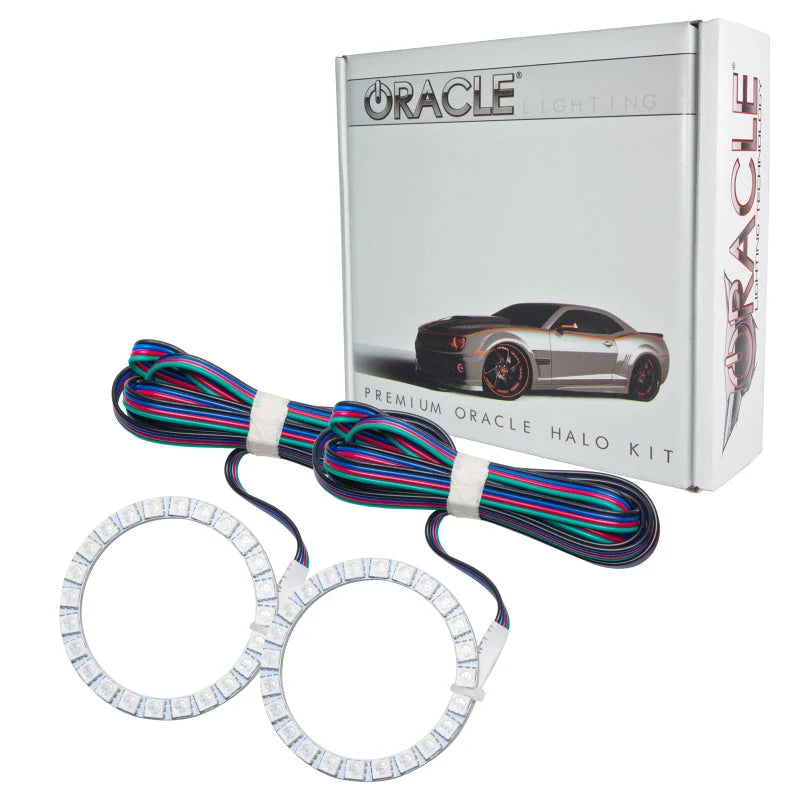 Oracle Lexus IS 300 01-05 LED Fog Halo Kit - ColorSHIFT - Side View