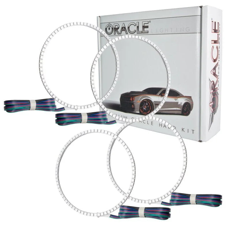 Oracle Lexus LS 400 98-00 Halo Kit - ColorSHIFT w/ BC1 Controller - Side View