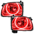 Load image into Gallery viewer, Oracle Lighting 01-04 Toyota Tacoma Pre-Assembled LED Halo Headlights -Red - Main Product View