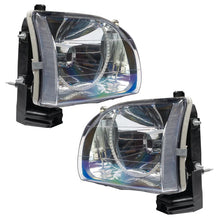 Load image into Gallery viewer, Oracle Lighting 01-04 Toyota Tacoma Pre-Assembled LED Halo Headlights -Red - Installation View