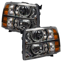 Load image into Gallery viewer, Oracle Lighting 07-13 Chevrolet Silverado Pre-Assembled LED Halo Headlights - Blue - Additional View 5