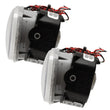 Load image into Gallery viewer, Oracle Lighting 10-15 Jeep Wrangler JK Pre-Assembled LED Halo Fog Lights -Amber - Side View