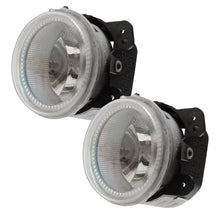 Load image into Gallery viewer, Oracle Lighting 10-15 Jeep Wrangler JK Pre-Assembled LED Halo Fog Lights -Blue - Additional View 5
