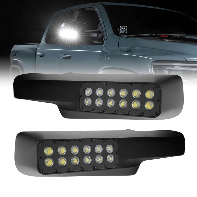 Oracle Lighting 10-22 RAM TOW 1500/2500/3500 LED Off-Road Side Mirror Ditch Lights - Main Product View
