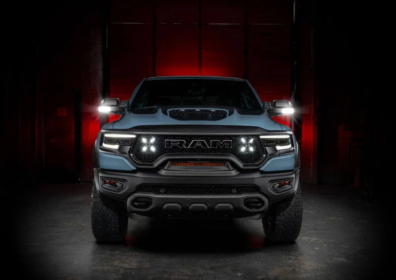 Oracle Lighting 10-22 RAM TOW 1500/2500/3500 LED Off-Road Side Mirror Ditch Lights - Installation View