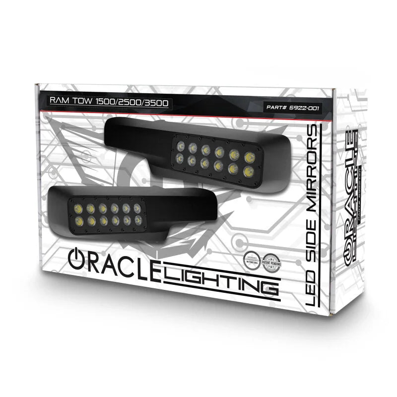 Oracle Lighting 10-22 RAM TOW 1500/2500/3500 LED Off-Road Side Mirror Ditch Lights - Additional View 11