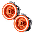 Load image into Gallery viewer, Oracle Lighting 11-16 Jeep Patriot Pre-Assembled LED Halo Fog Lights -Amber - Main Product View