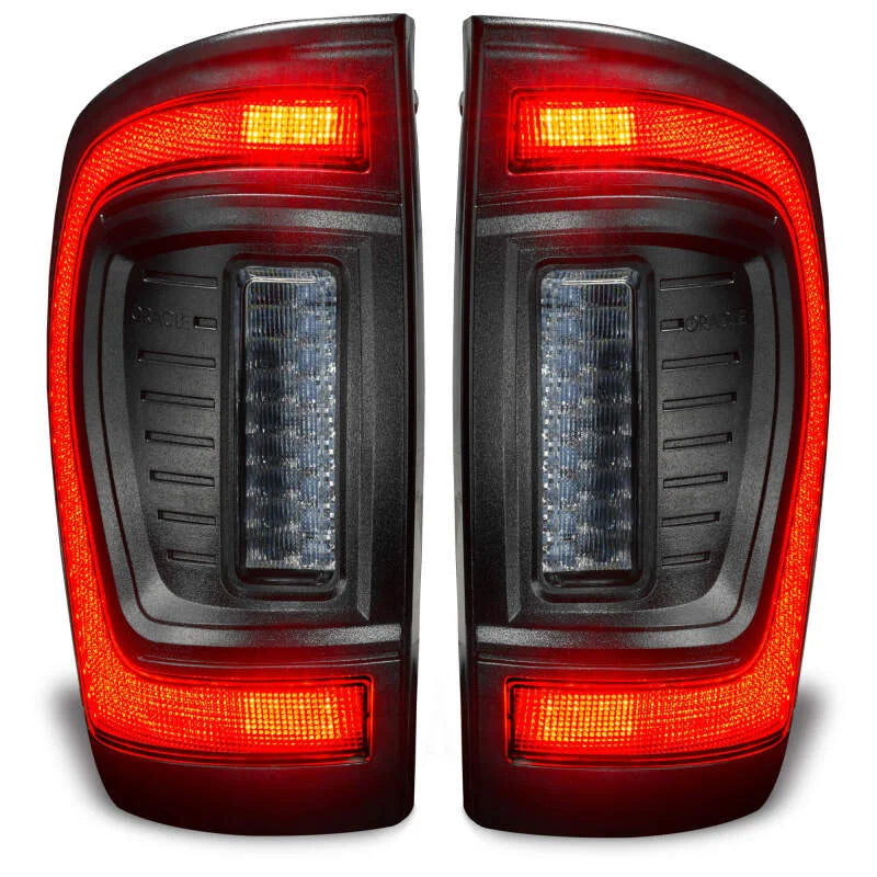 Oracle Lighting 16-23 Gen 3 Toyota Tacoma Black Series Flush Style LED Tail Lights - Additional View 6