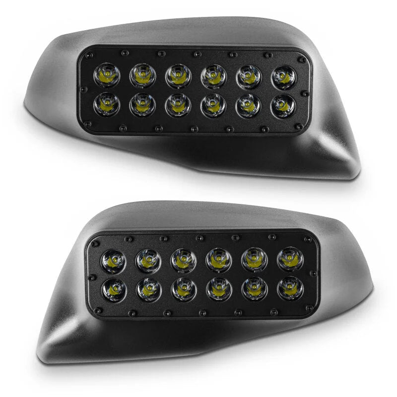 Oracle Lighting 16-23 Toyota Tacoma LED Off-Road Side Mirror Ditch Lights - Additional View 13