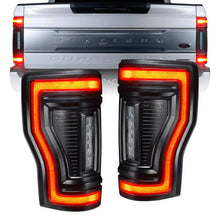Load image into Gallery viewer, Oracle Lighting 17-22 Ford F-250/350 (Black Series) Flush Mount LED Tail Lights - Main Product View