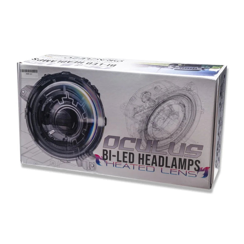 Oracle Lighting 18-22 Jeep Wrangler JL Oculus Bi-LED Projector Headlights - Additional View 8