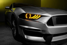 Load image into Gallery viewer, Oracle Lighting 18-23 Ford Mustang Dynamic ColorSHIFT LED Headlights - Black Series - Additional View 5
