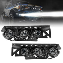 Load image into Gallery viewer, Oracle Lighting 21-24 Ford Bronco Off Road Laser and LED Fog Light Kit for Steel Bumper - Main Product View