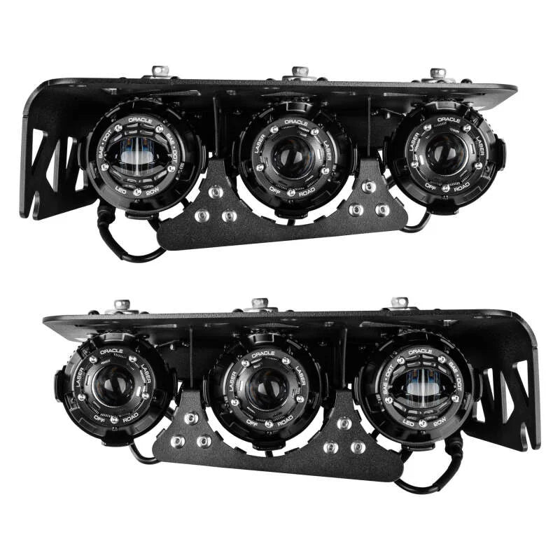Oracle Lighting 21-24 Ford Bronco Off Road Laser and LED Fog Light Kit for Steel Bumper - Additional View 7