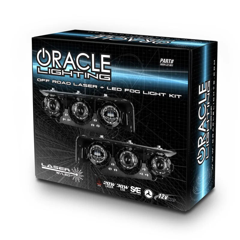 Oracle Lighting 21-24 Ford Bronco Off Road Laser and LED Fog Light Kit for Steel Bumper - Additional View 12