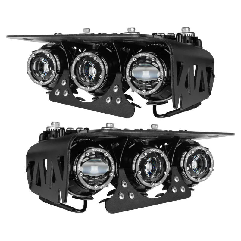 Oracle Lighting 21-24 Ford Bronco Off Road Laser and LED Fog Light Kit for Steel Bumper - Additional View 16