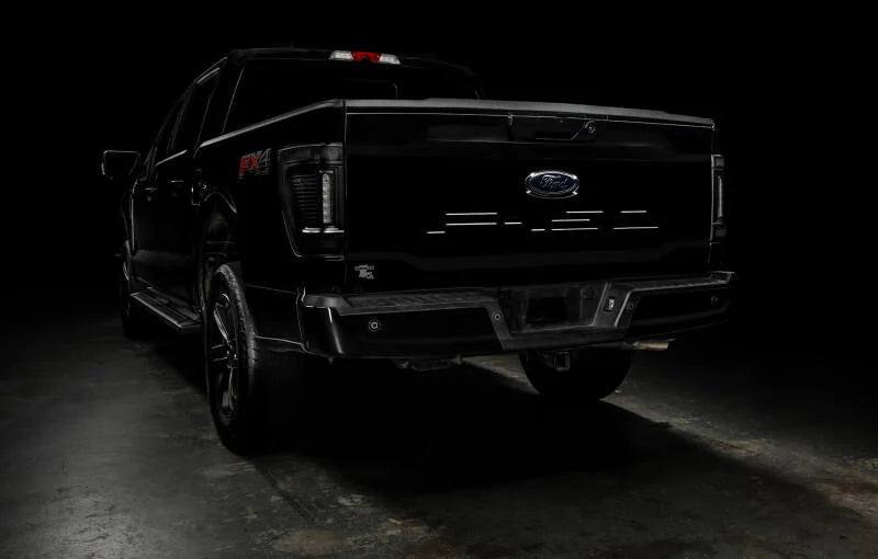 Oracle Lighting 21-24 Ford F-150 (Black Series) Flush Style LED Tail Lights - Installation View