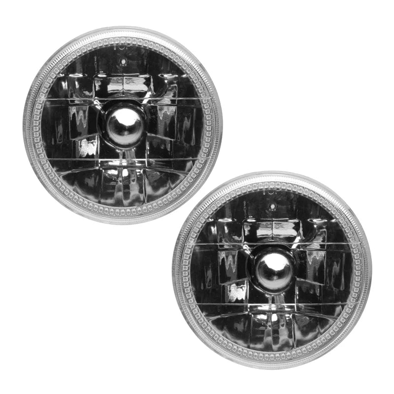 Oracle Lighting 97-06 Jeep Wrangler TJ Pre-Assembled LED Halo Headlights - Installation View